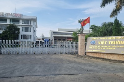 Công ty TNHH Việt Trường dừng sản xuất phân xưởng phát thải mùi gây ô nhiễm