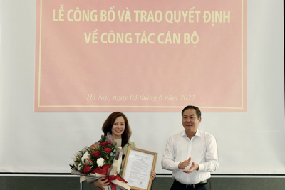 Hà Nội: Công bố quyết định bổ nhiệm Phó Giám đốc Sở Ngoại vụ