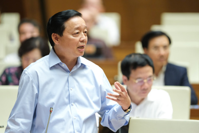 Bộ trưởng Trần Hồng Hà nêu giải pháp thích ứng với biến đổi khí hậu