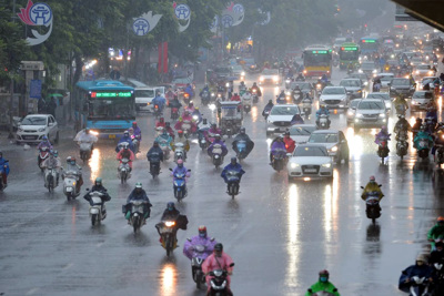 Dự báo thời tiết ngày 4/9: Hà Nội mưa rào và dông, cục bộ mưa to