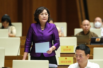 Quốc hội chất vấn Thống đốc Ngân hàng Nhà nước Việt Nam Nguyễn Thị Hồng