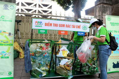 Nhóm giải pháp nâng cấp quy mô khai thác rác tái chế