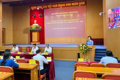 Cử tri quận Thanh Xuân kiến nghị thu hồi dự án chậm triển khai