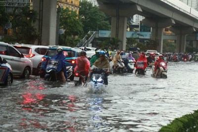 Hà Nội: Thanh tra GTVT chủ động ứng phó với mưa giông