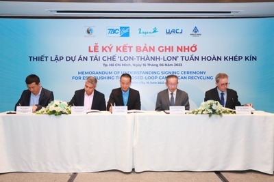 Khởi động Dự án tái chế tuần hoàn khép kín “Lon – thành – Lon”