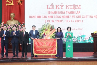 Đảng ủy các KCN&CX Hà Nội trở thành cầu nối giữa doanh nghiệp và Thành phố