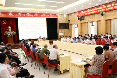 Hà Nội: 260 kiến nghị của cử tri trước Kỳ họp giữa năm của HĐND TP