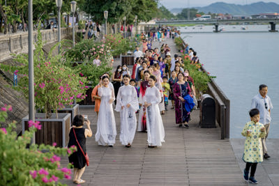 1.000 người tham gia chương trình áo dài cộng đồng quảng bá du lịch Huế