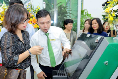 Vietcombank Ba Đình khai trương trụ sở mới