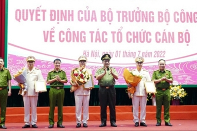 Bổ nhiệm 3 Phó Giám đốc Công an TP Hà Nội