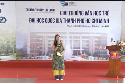 Đại học Quốc gia TP Hồ Chí Minh tổ chức cuộc thi “Khởi nghiệp văn chương”