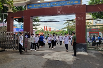 Hà Tĩnh: Gần 17.400 thí sinh tham dự kỳ thi tốt nghiệp THPT năm 2022