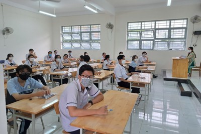 TP Hồ Chí Minh: Hơn 85.000 thí sinh hoàn thành môn thi đầu tiên 