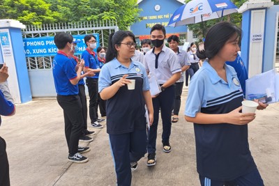 TP Hồ Chí Minh: 816 thí sinh vắng thi tốt nghiệp THPT ngày đầu tiên