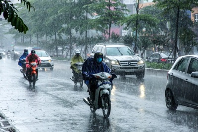 Dự báo thời tiết ngày 12/7: Hà Nội có mưa rào và dông vài nơi