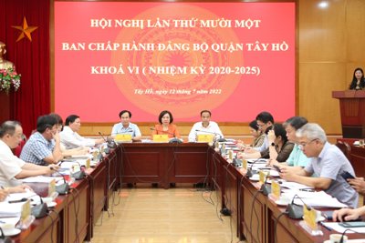 Tây Hồ thu ngân sách tăng 150% so với cùng kỳ