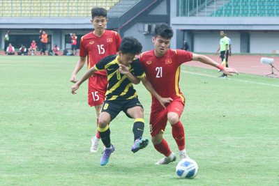 U19 Việt Nam thua U19 Malaysia