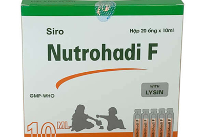 Thu hồi toàn quốc Siro uống Siro Nutrohadi F