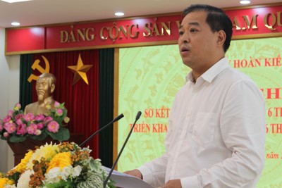 Ban Tuyên giáo Quận ủy Hoàn Kiếm triển khai nhiệm vụ 6 tháng cuối năm 2022