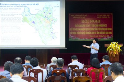 Huyện Thường Tín phấn đấu đến năm 2030 trở thành quận TP Hà Nội