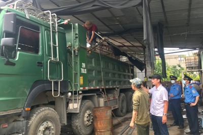 Huyện Thanh Oai: Xử lý nghiêm các trường hợp xe quá khổ, quá tải