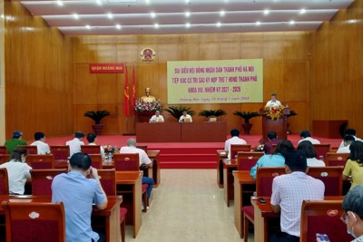Cử tri quận Hoàng Mai kiến nghị nhiều vấn đề quản lý đô thị
