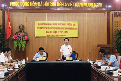 Cử tri huyện Ba Vì: Dự án sông Tích gây ảnh hưởng giao thông thủy lợi