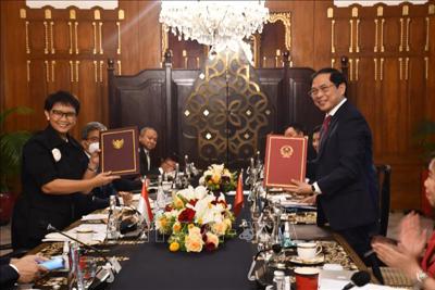 Việt Nam - Indonesia tìm biện pháp thúc đẩy hợp tác song phương