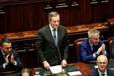 Thủ tướng Mario Draghi đệ đơn từ chức, Italia có thể phải bầu cử sớm