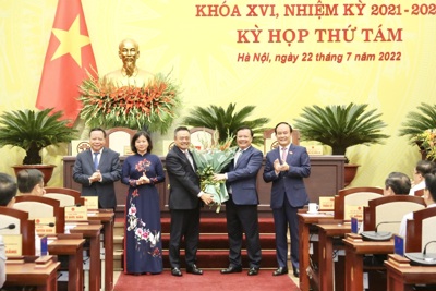 Đồng chí Trần Sỹ Thanh được bầu làm Chủ tịch UBND TP Hà Nội