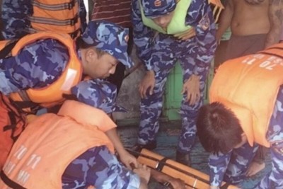 Bình Thuận: Thêm 5 thuyền viên bị thất lạc nhiều ngày được cứu sống
