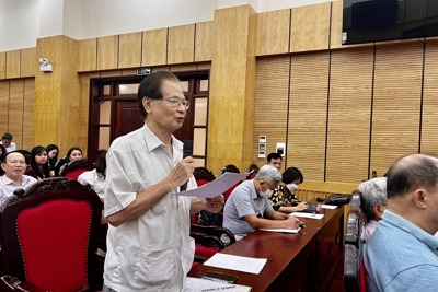 Cử tri quận Ba Đình kiến nghị giải quyết tình trạng úng ngập tại nội đô