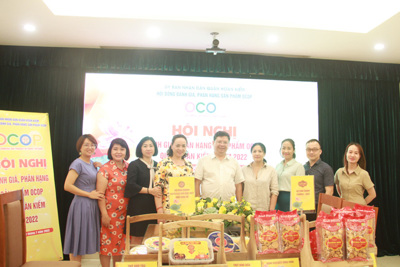 Quận Hoàn Kiếm: Đánh giá, phân hạng sản phẩm OCOP năm 2022