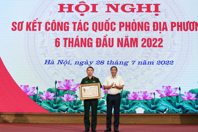 Xây dựng thế trận quốc phòng của Hà Nội vững toàn diện, mạnh trọng điểm