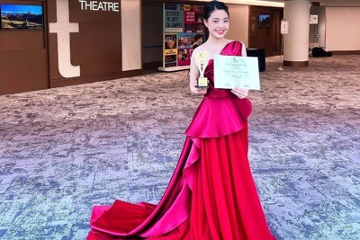 Học trò ca sĩ Đào Tố Loan đoạt giải Vàng cuộc thi Asia Arts Festival 2022