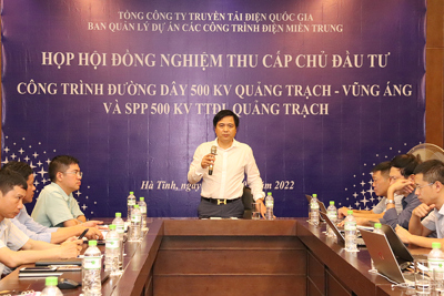 Sẵn sàng đóng điện kỹ thuật công trình 500kV Vũng Áng - Quảng Trạch