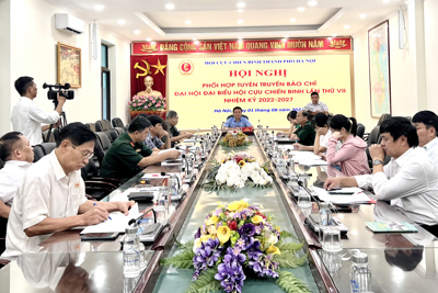 Đại hội Hội Cựu chiến binh TP Hà Nội sẽ diễn ra vào tháng 10/2022