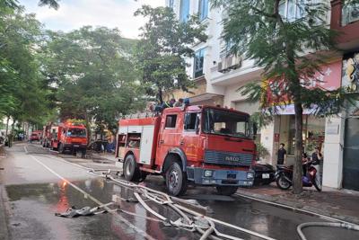 Thành ủy Hà Nội chỉ đạo làm rõ nguyên nhân vụ cháy tại Cầu Giấy