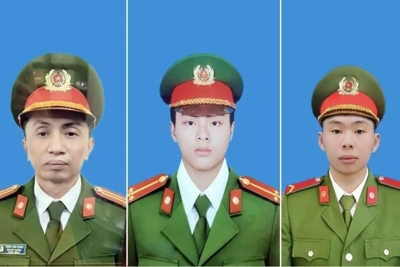 Công an TP Hà Nội thông báo lễ tang 3 liệt sĩ Phòng cháy chữa cháy