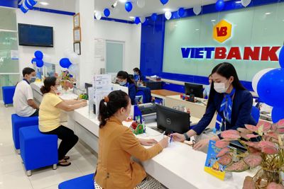 Thị trường lao đao, Vietbank giảm mạnh lãi từ đầu tư chứng khoán