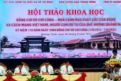 Đồng chí Võ Chí Công: Nhà lãnh đạo xuất sắc của Đảng, cách mạng Việt Nam
