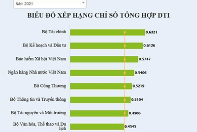 BHXH Việt Nam xếp thứ 3 trong 17 bộ, ngành có cung cấp dịch vụ công
