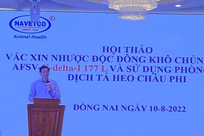 Việt Nam sản xuất thành công vaccine dịch tả heo châu Phi