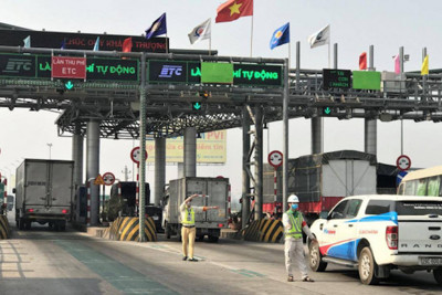 TP Hồ Chí Minh: 75% phương tiện sử dụng thu phí không dừng tại trạm BOT 