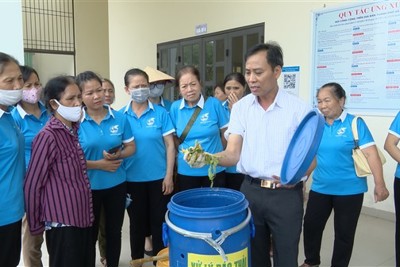 Hội LHPN huyện Gia Lâm: Nhiều hoạt động tích cực trong bảo vệ môi trường