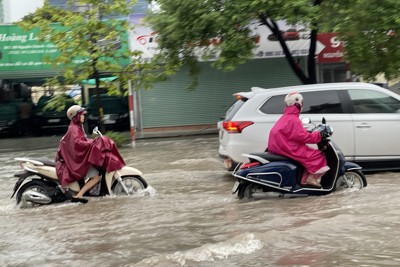 Dự báo thời tiết ngày 13/8: Hà Nội mưa rào, cục bộ có mưa to