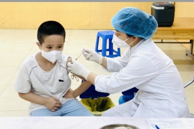 Quận Thanh Xuân: Tăng tốc tiêm vaccine Covid-19 cho trẻ từ 5 đến dưới 12 tuổi