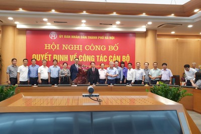 Ông Nguyễn Minh Tấn được bổ nhiệm giữ chức Phó Giám đốc Sở TN&MT Hà Nội