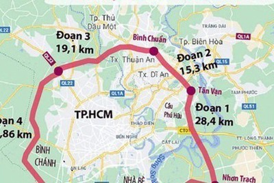 Khởi công xây dựng đường Vành đai 3 TP Hồ Chí Minh vào 30/6/2023