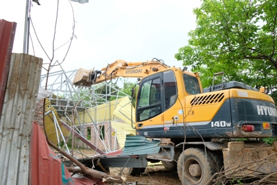 Huyện Sóc Sơn: Quyết liệt xử lý vi phạm xây dựng trên đất quy hoạch